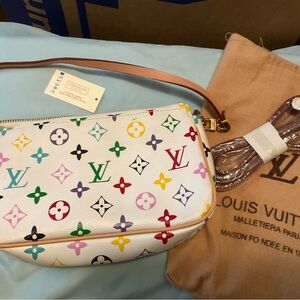 Authentic Vintage Louis Vuitton Multicolor Women's Bag